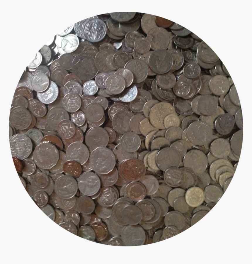 A Pile Of Coins - Dime, HD Png Download, Free Download
