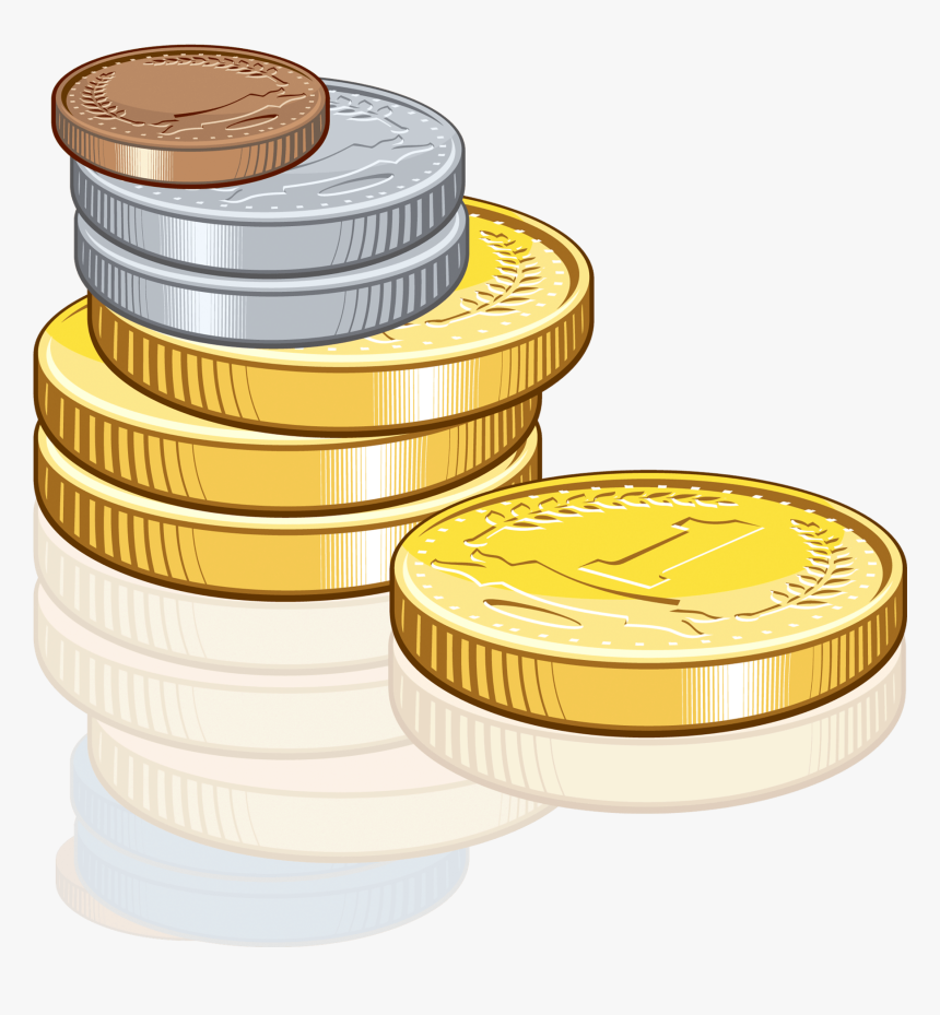 Coin Clip Art - Clipart Coins, HD Png Download, Free Download