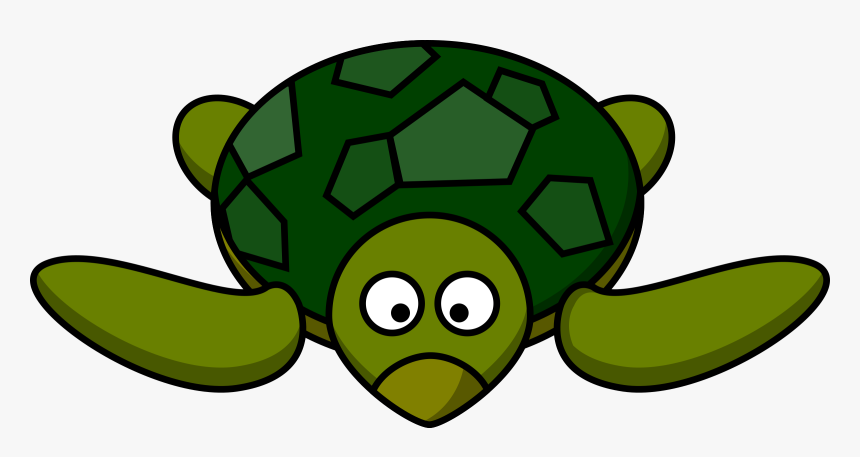 Clip Art Free Panda - Cartoon Turtle No Background, HD Png Download, Free Download