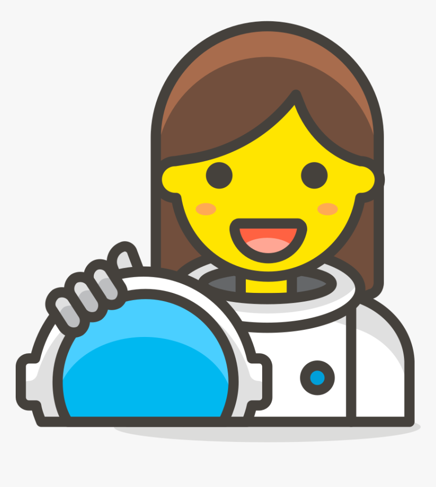 179 Woman Astronaut - Emoji Familia, HD Png Download, Free Download