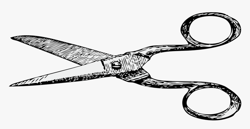 Scissors Drawings, HD Png Download, Free Download