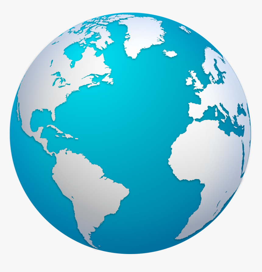 Earth Globe World Map - Transparent Earth Globe Png, Png Download, Free Download