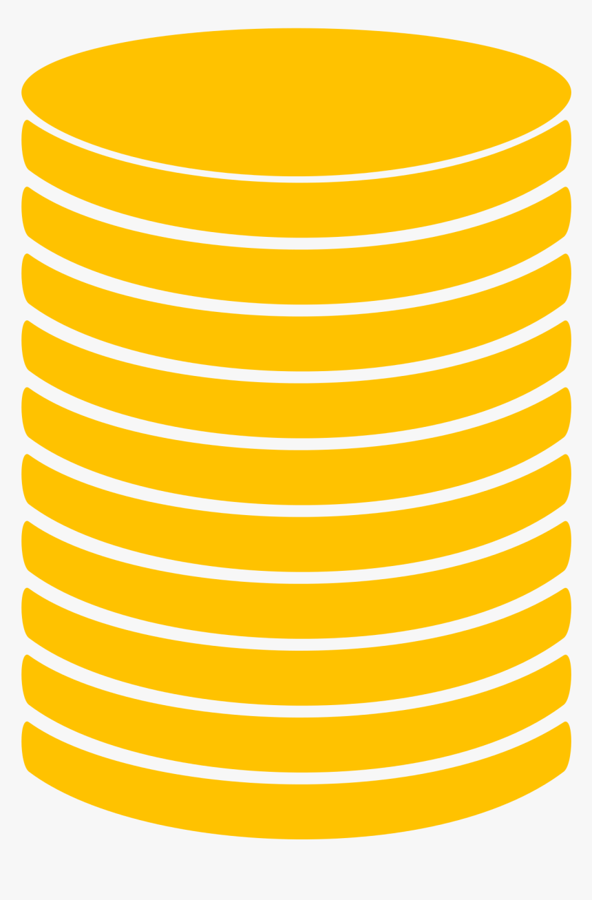 Vector Coin Infographic - Coin Stack Icon, HD Png Download, Free Download