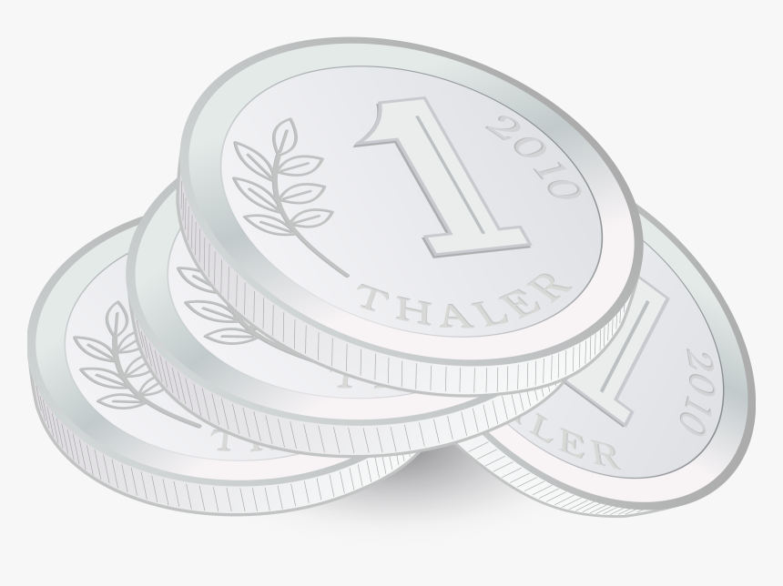 Silver Coins Clip Art, HD Png Download, Free Download