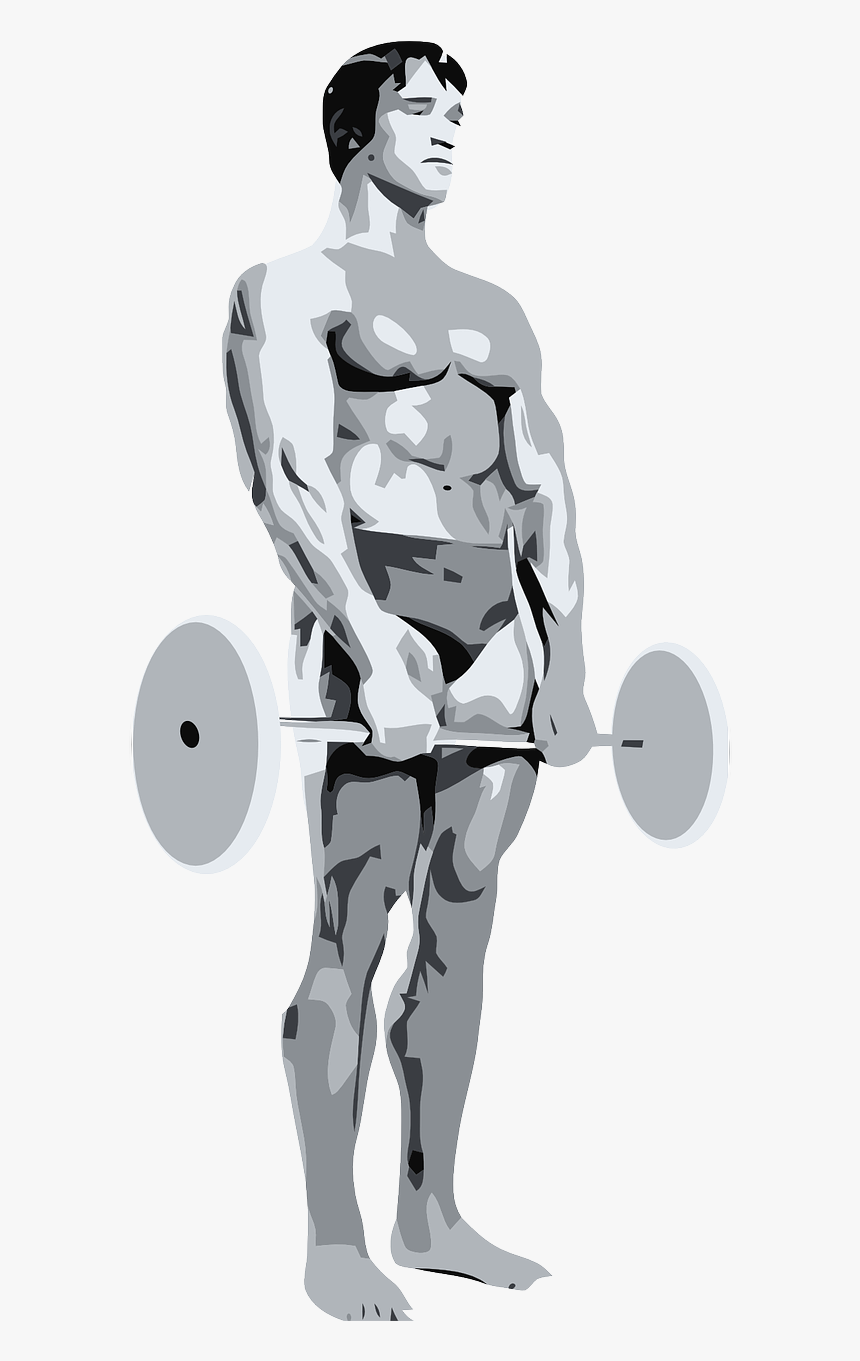 Simple & Practical Ways To Effective Weight , Png Download - Bodybuilder White Image Png, Transparent Png, Free Download