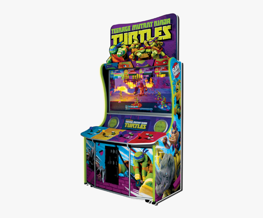 New Tmnt Arcade Machine, HD Png Download, Free Download