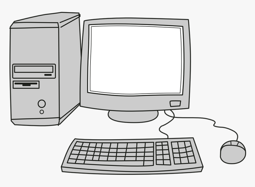 Blank Computer Screen Cartoon, HD Png Download, Free Download