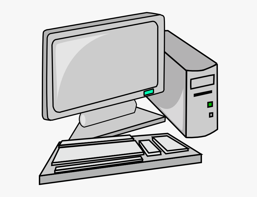 Desktop Pc Clip Art Pc Clipart Hd Png Download Kindpng