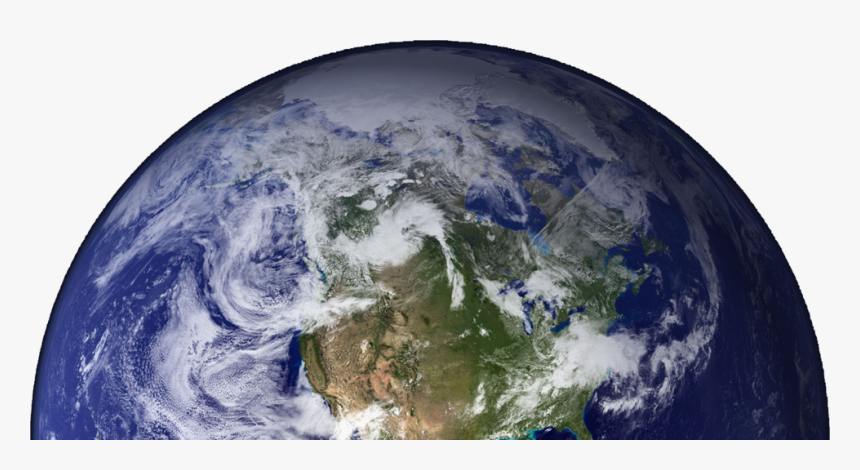 Earth-half - Half Of The Earth, HD Png Download, Free Download