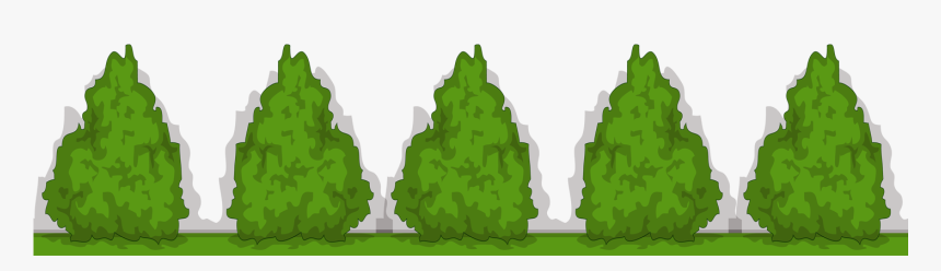 Green, Butterfly, Tree, Pine Family, Plant Png Image - Png Animated Row Of Trees, Transparent Png, Free Download