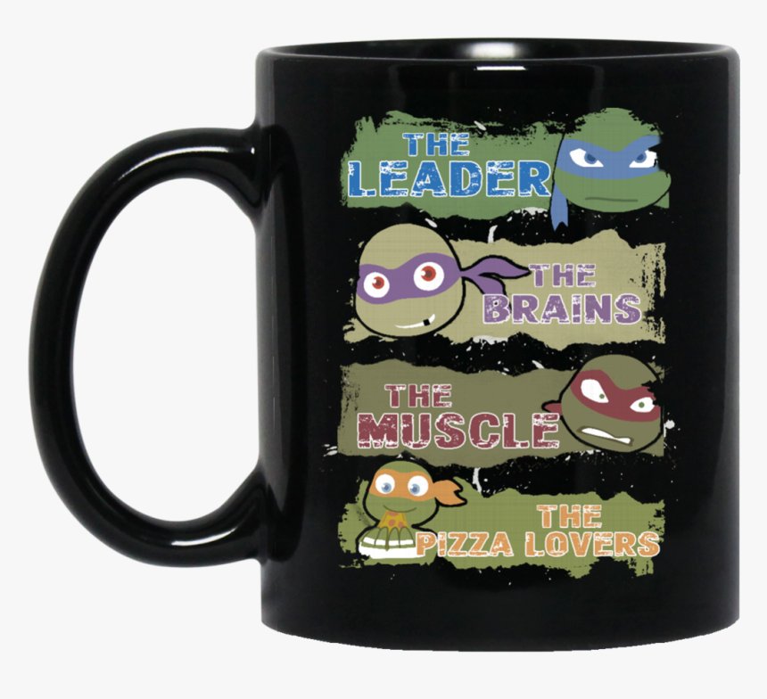 Ninja Turtles Mug The Leader The Brains The Muscle - Don T Be A Twatwaffle Mug, HD Png Download, Free Download