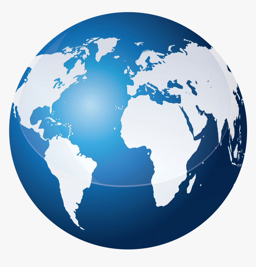 International Dealers - Earth - Globe With All Continents, HD Png Download, Free Download