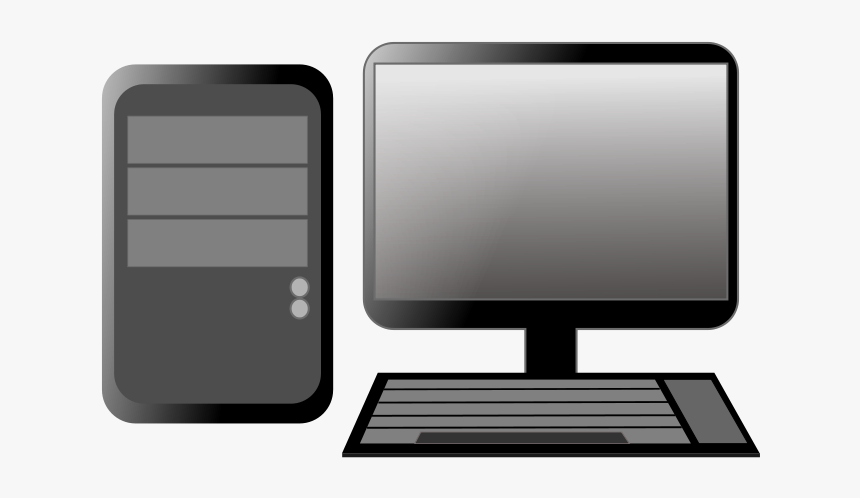 Computer Desktop Png Transparent Images Free Download - Computer Clipart Transparent Background, Png Download, Free Download