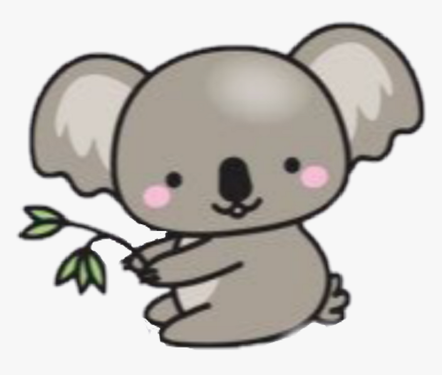 Koala Cute Bamboo Slime Coffe Australia Forest Bear - Koala Clipart Cute, HD Png Download, Free Download