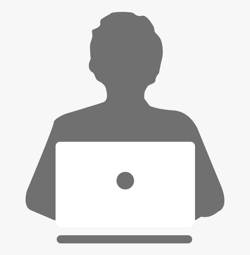 Png Computer User Simple - Pc User Icon Png, Transparent Png, Free Download