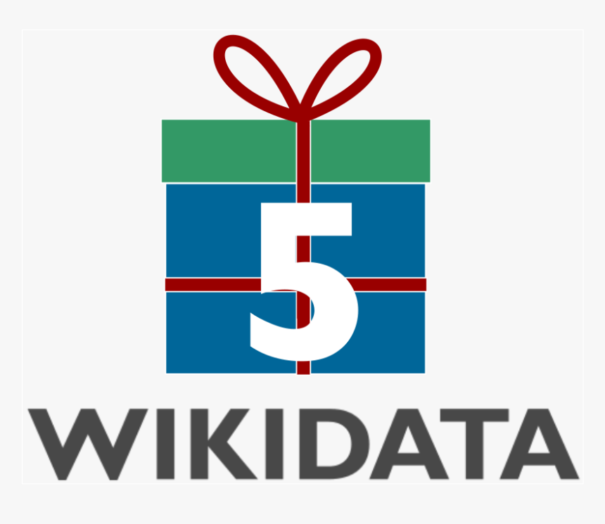 Logo 5th Wikidata Birthday - Sparql Wikidata, HD Png Download, Free Download