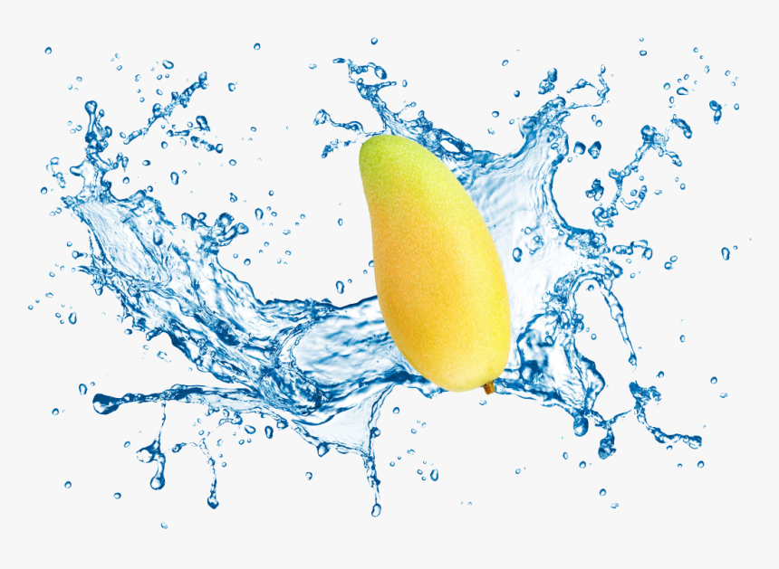 Splash Clipart Water Spray - Fruit Water Splash Png, Transparent Png, Free Download