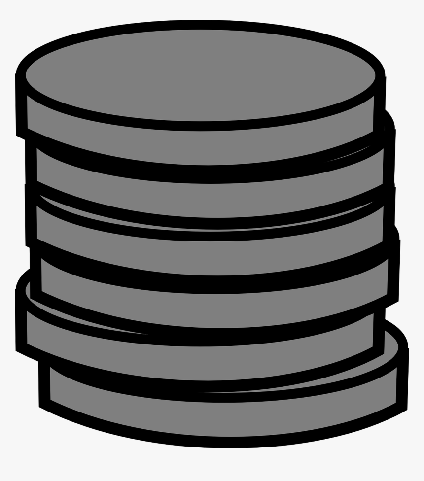 Money, Grey, Coins, Pile - Silver Coins Cartoon Transparent, HD Png Download, Free Download