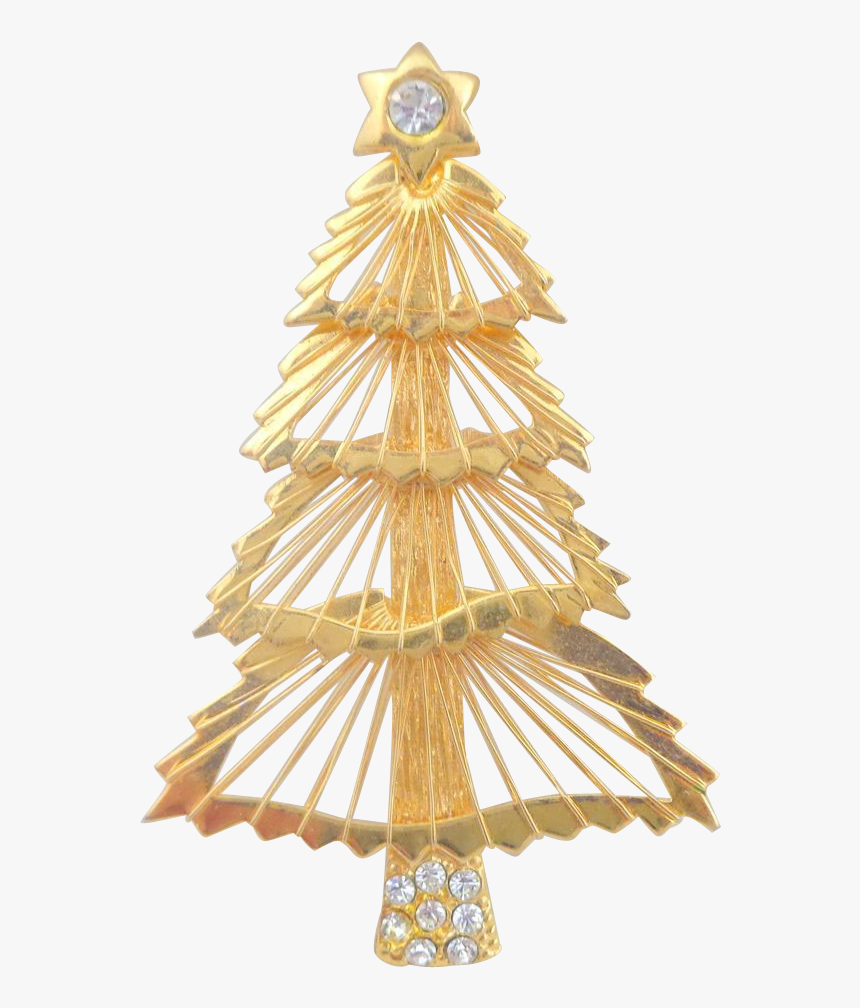 2015 Christmas Tree Transparent Background - Clipart Transparent Gold Transparent Background Christmas, HD Png Download, Free Download