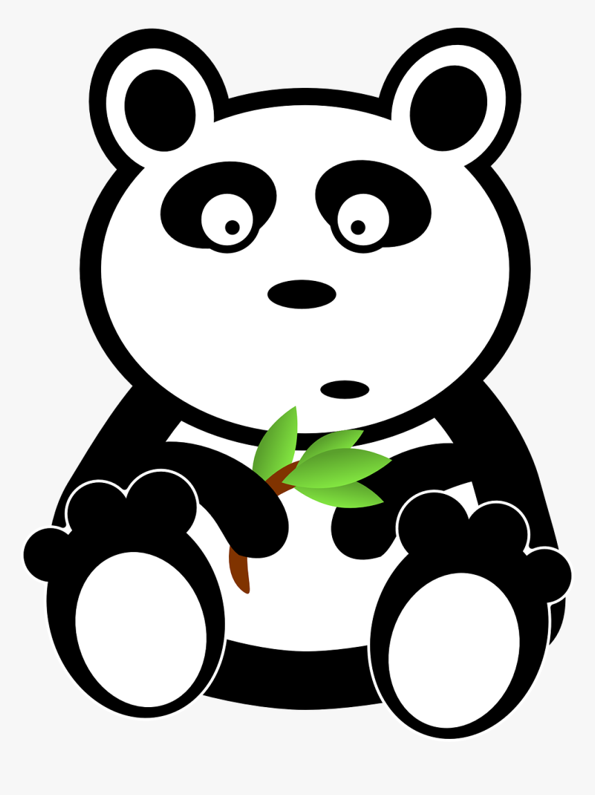 Panda Bamboo Food Free Picture - Endangered Species Clipart, HD Png Download, Free Download