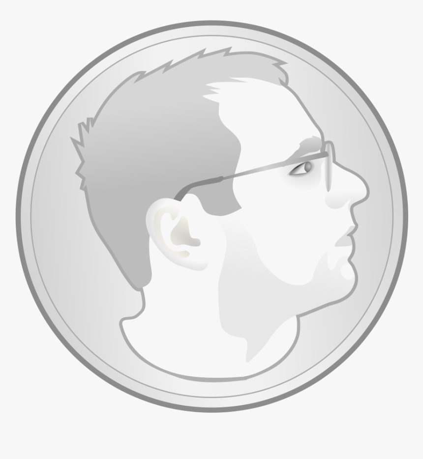 Me As A Coin Clipart Png - Circle, Transparent Png, Free Download