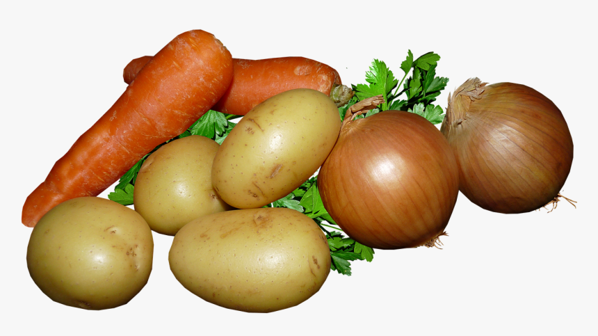 Hortalizas, Patatas, Zanahorias, Cebolla, Perejil - Овощи Картошка Морковь Лук, HD Png Download, Free Download