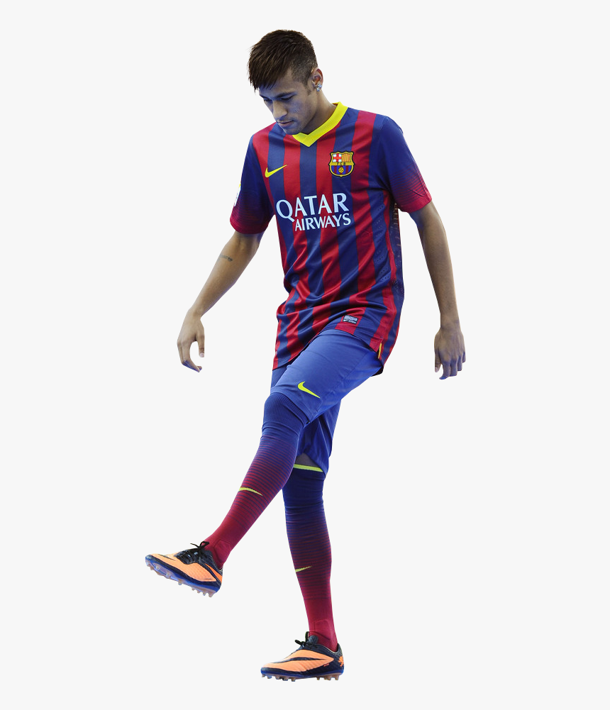 Neymar Barcelona By Bauti (png) - Neymar Jr, Transparent Png, Free Download