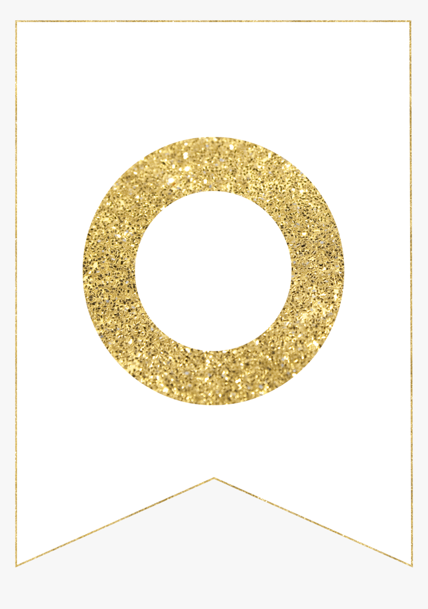Printable Banner Letter O, HD Png Download - kindpng In Letter Templates For Banners