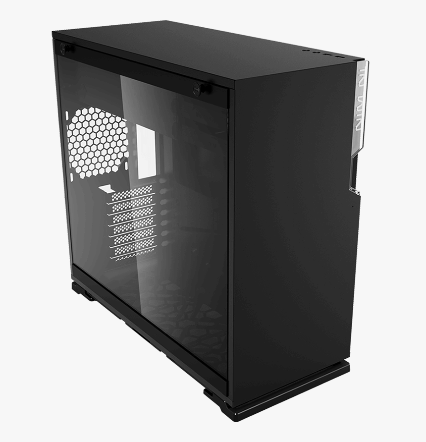 Gmr 101 Black Gaming Computer Case With Tempered Glass, HD Png Download, Free Download