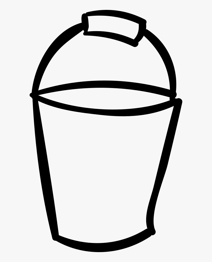 Transparent Bucket Of Water Clipart - Bucket Icon Png, Png Download, Free Download