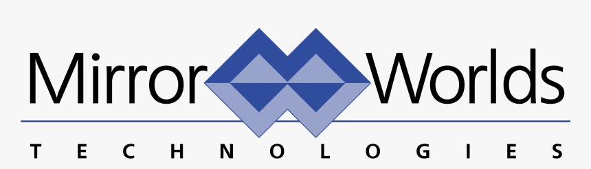 Mirror Worlds Logo Png Transparent - Graphic Design, Png Download, Free Download