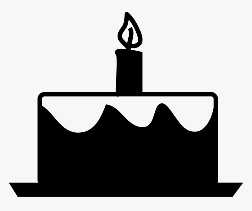 Birthday Cake Happy Birthday To You Candle Symbol - Birthday Cake Symbol Png, Transparent Png, Free Download