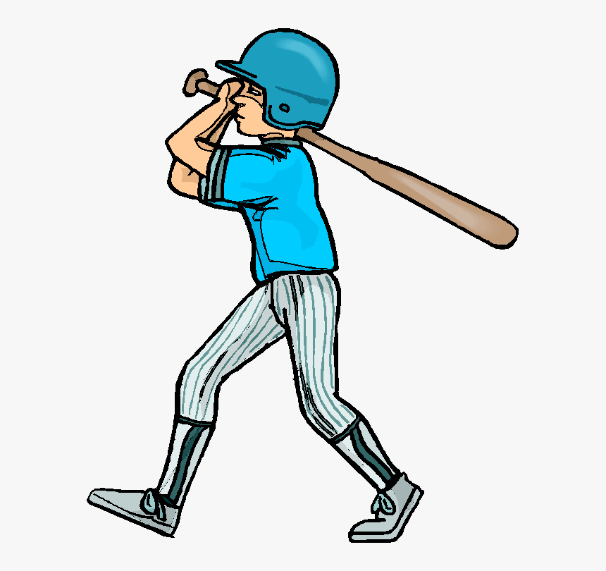 Baseball Png Clipart Play - Baseball Player Clipart Png, Transparent Png, Free Download