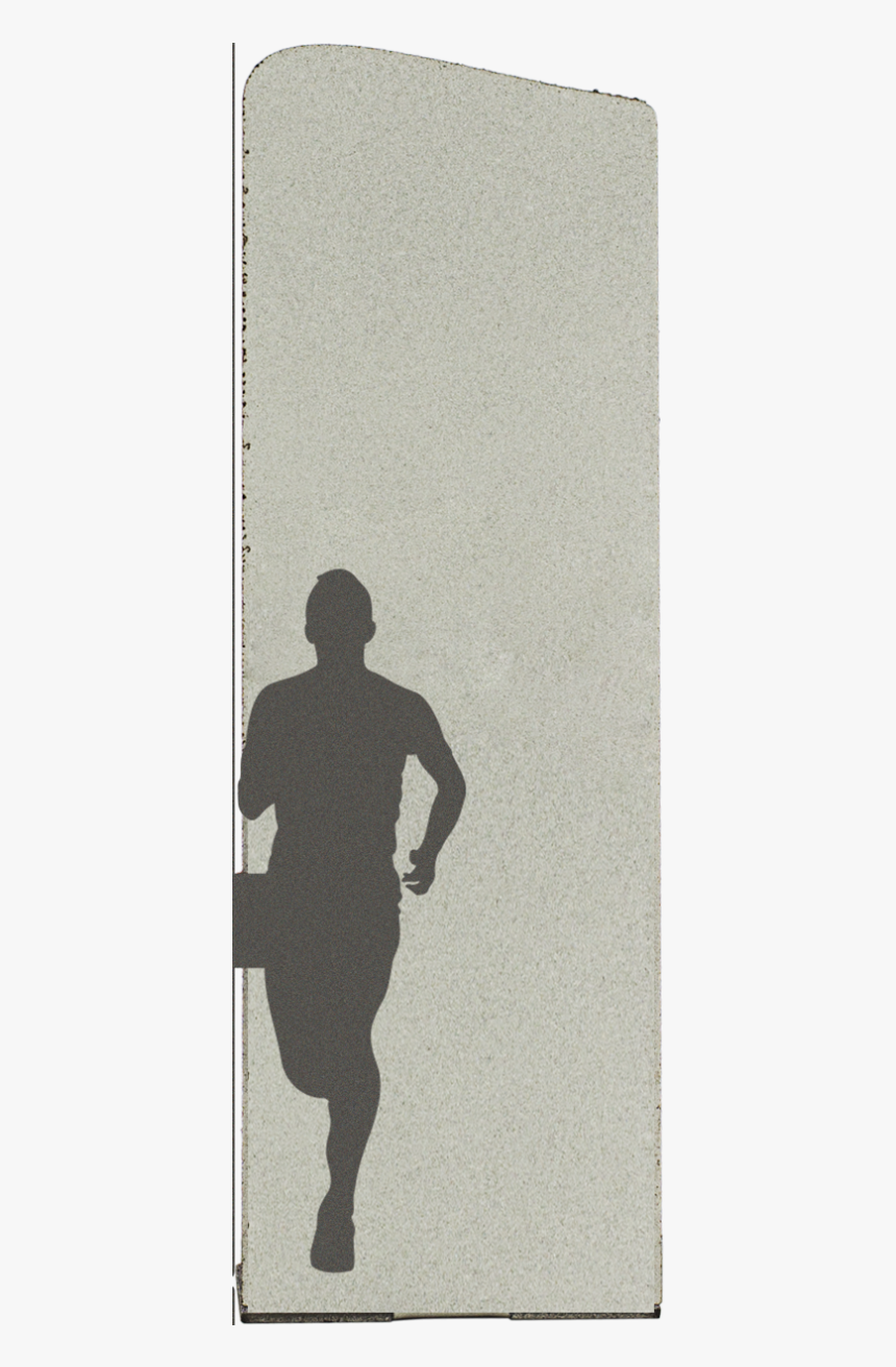 Trofeo Metal Plata Silueta Cross Hombre - Shadow, HD Png Download, Free Download