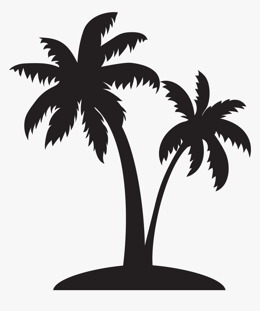 Arecaceae Silhouette Clip Art, HD Png Download, Free Download