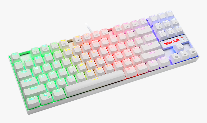 M901w-3 - Keyboard White Gaming Png, Transparent Png, Free Download