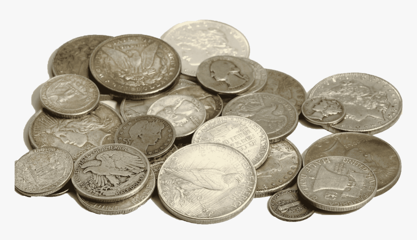 Img - Free Silver Coins Png, Transparent Png, Free Download