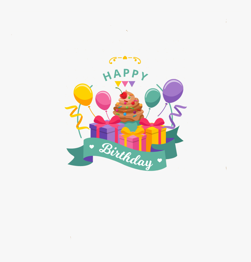 Com Happy Birthday - Happy Birthday With No Background, HD Png Download, Free Download