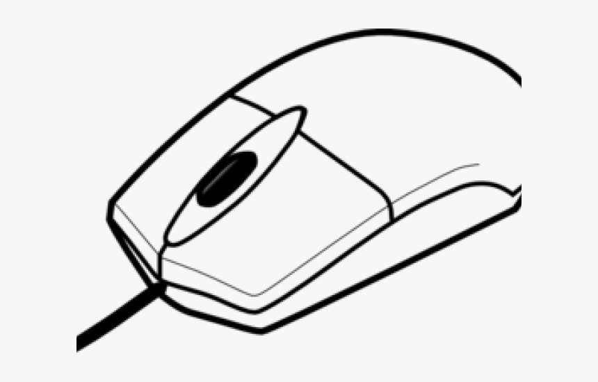 Mouse Drawing Images At - Computer Mouse For Coloring, HD Png Download, Free Download