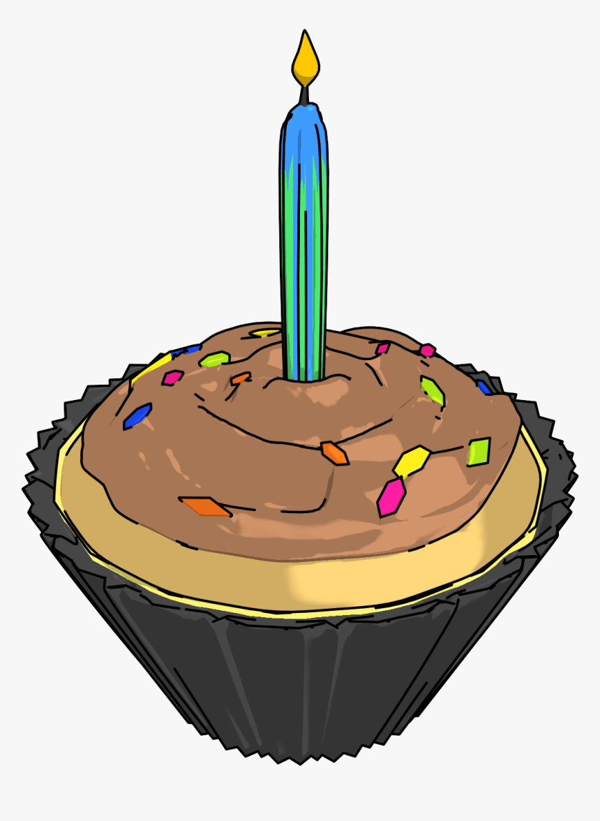 Baked Goods Clip Art Borders Vector And Clip Art Cute - Birthday Cake, HD Png Download, Free Download