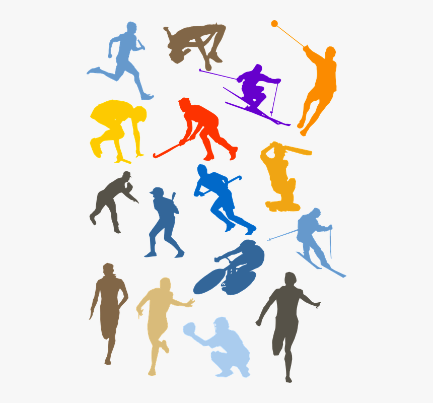 Baseball, Bicycle, Cricket, Cycling, Hockey, Run - Sports Clip Art, HD Png Download, Free Download