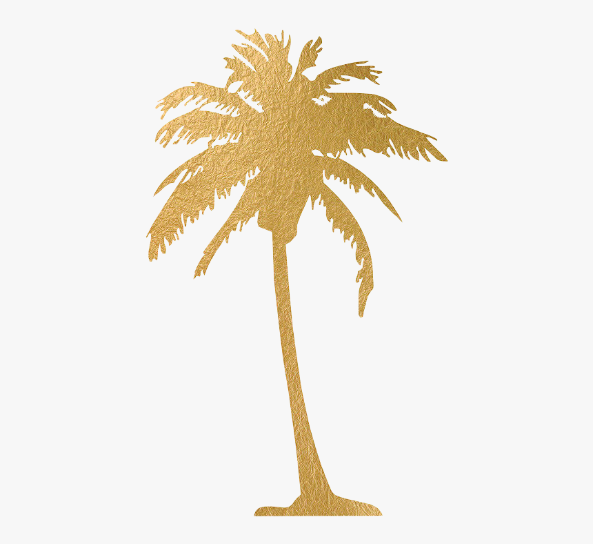 Island Silhouette Png -palm Vector Free Download, Hd - Palm Tree Silhouette Pink, Transparent Png, Free Download