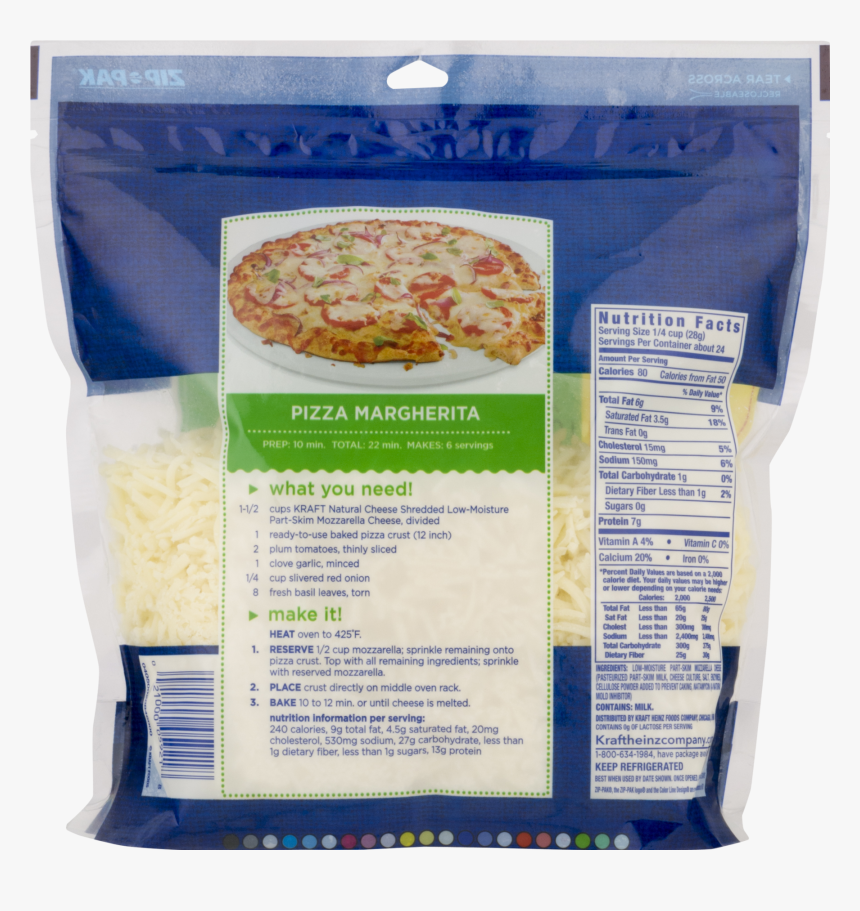Kraft Shredded Mozzarella Cheese 24 Oz Com - Instant Noodles, HD Png Download, Free Download