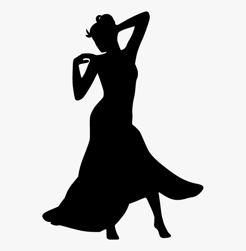 Dancing Black Woman Silhouette, HD Png Download, Free Download