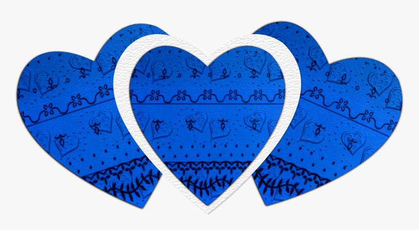 Corazones, Amor, Azul, San Valentín, Enamorado, Adorno - Corazones De Amor Azules, HD Png Download, Free Download