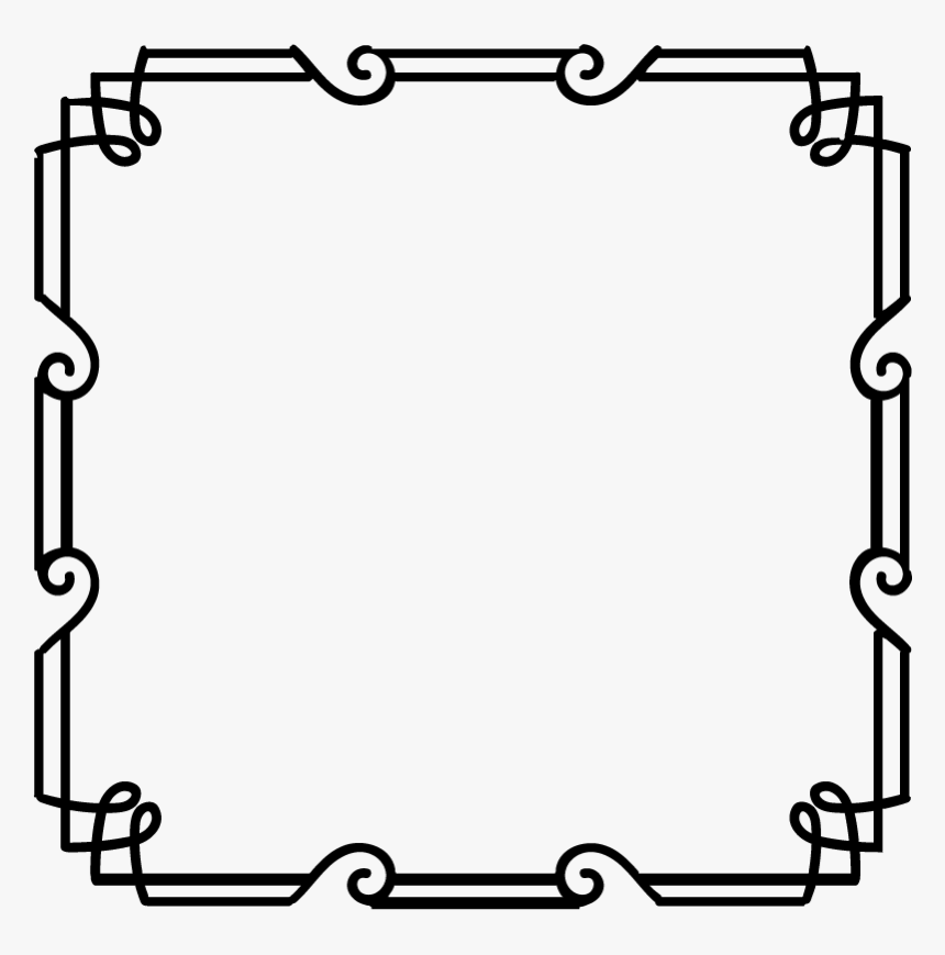 Art Deco Frame Png, Transparent Png, Free Download