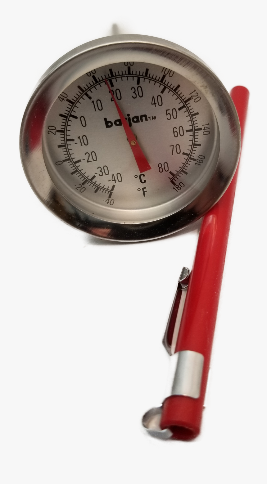 Large Dial Thermometer - Gauge, HD Png Download, Free Download