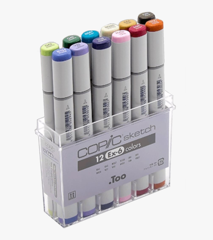 Image - Copic Sketch 24 Color Set For Manga Illustrations, HD Png Download, Free Download
