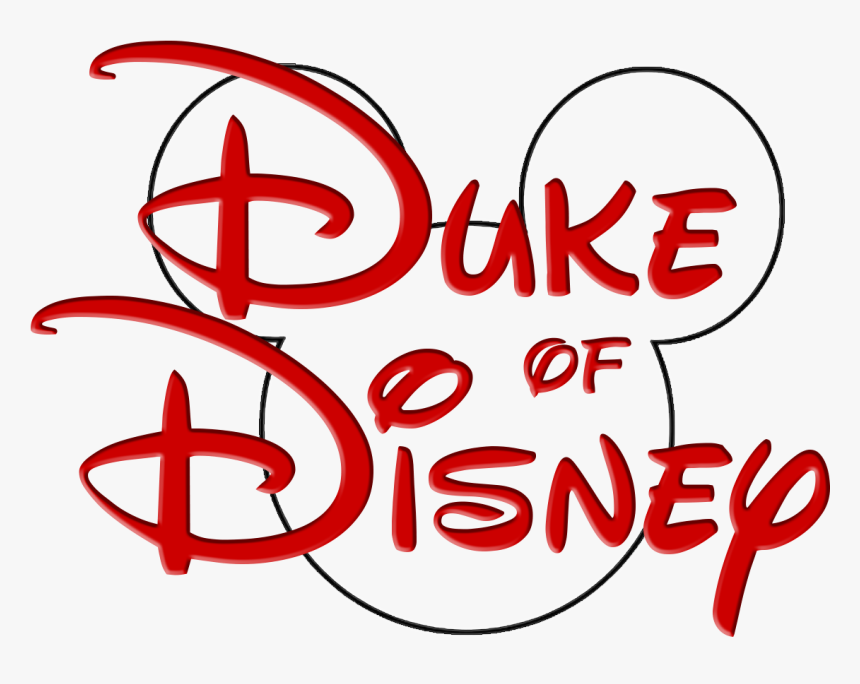 Duke Of Disney - Calligraphy, HD Png Download, Free Download