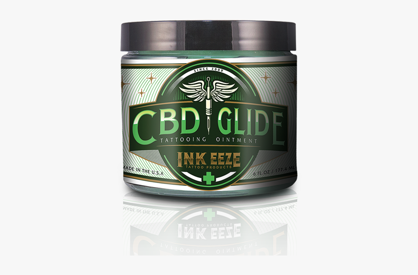 Inkeeze Cbd Glide Tattoo Ointment - Ink Eeze Cbd Glide, HD Png Download, Free Download